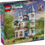 Komplekt LEGO Friends Lossimajutus on suurepärane kingiidee alates 12-aastastele lastele ja teismelistele ning sellega on kaasas neli mininukku ja koerafiguur.