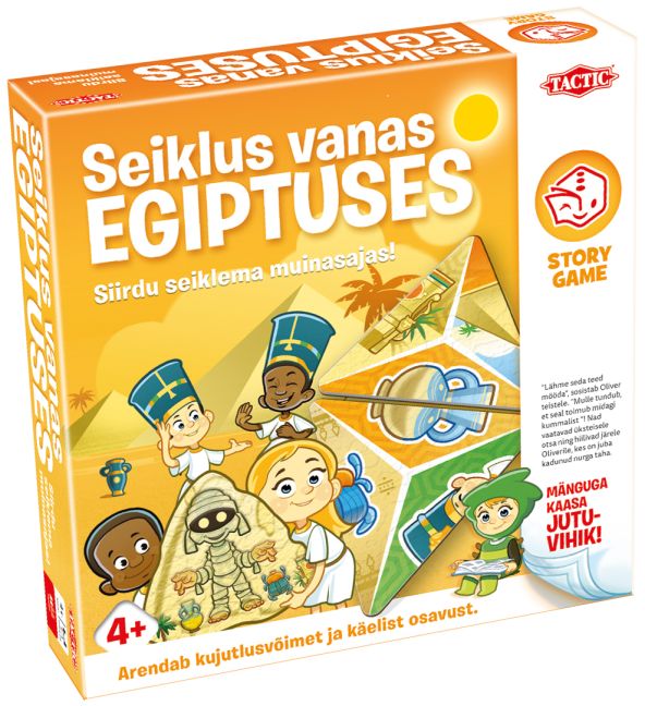 Tactic lauamäng Seiklus vanas Egiptuses Arendab kujutlusvõimet ja käelist osavust