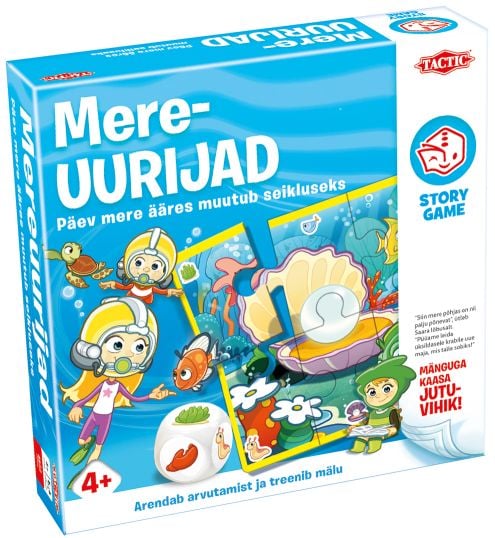 Tactic lauamäng Mereuurijad Päev mere ääres muutub seikluseks!
