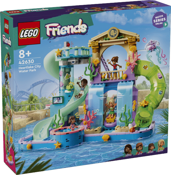 See LEGO Friends komplekt sisaldab kokkupandavat veeparki