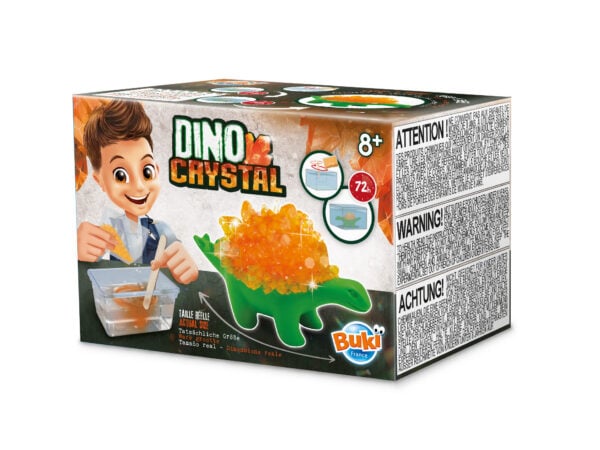 Pane kristallid kasvama ja saad vahva kristallidega dinosauruse!