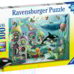 Ravensburger pusle 100 tk Veealused imed Paatidest laevadeni