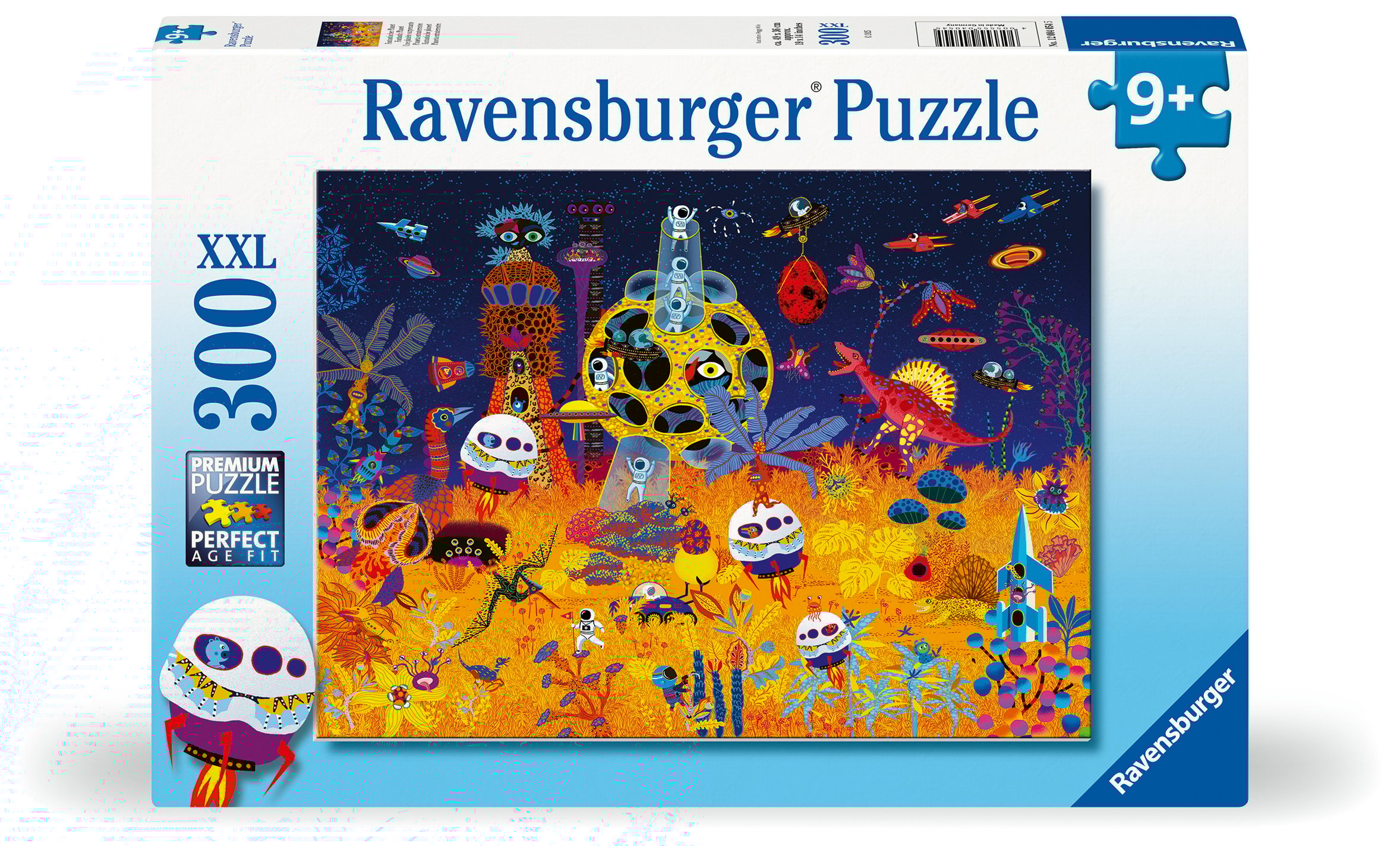Ravensburger pusle 300 tk: Fantaasia planeet This puzzle makes an ideal gift