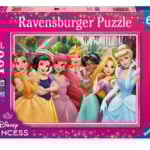Ravensburger pusle 100 tk: Disney printsessid 2 See pusle on ideaalne kingitus