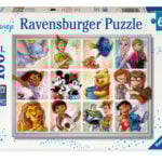 Ravensburger pusle 100 tk: tuntud Disney tegelased Paatidest laevadeni