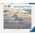 Ravensburger pusle 500 tk: hobune rannal Suurepärane kingitus - puslede kokkupanek on tore ja lõbus tegevus