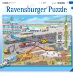 Ravensburger pusle 100 tk  Ehitusplats lennujaamas Paatidest laevadeni