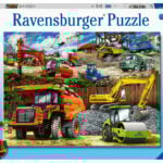 Ravensburger pusle 100 tk Ehitusmasinad Paatidest laevadeni