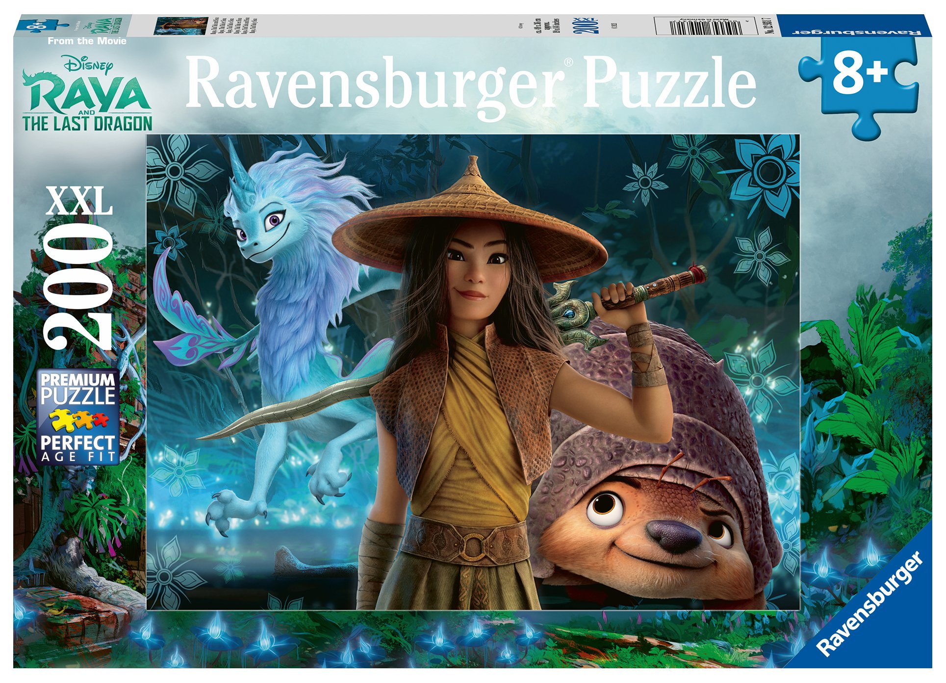 Ravensburger pusle 200 tk Raya ja viimane draakon Paatidest laevadeni