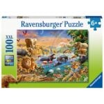 Ravensburger pusle 100 tk Loomad vee ääres Paatidest laevadeni