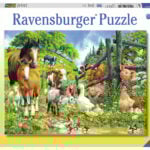 Ravensburger pusle 100 tk Loomade kokkutulek Paatidest laevadeni