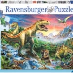 Ravensburger pusle 100 tk Fantastilised dinosaurused Paatidest laevadeni