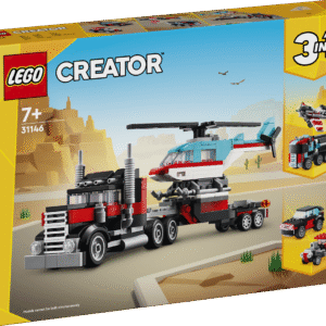 Lapsed saavad mängida lõbusaid lugusid selle LEGO® Creator kolm ühes komplektiga