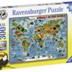 Ravensburger pusle 300 tk Maailmaloomad Paatidest laevadeni