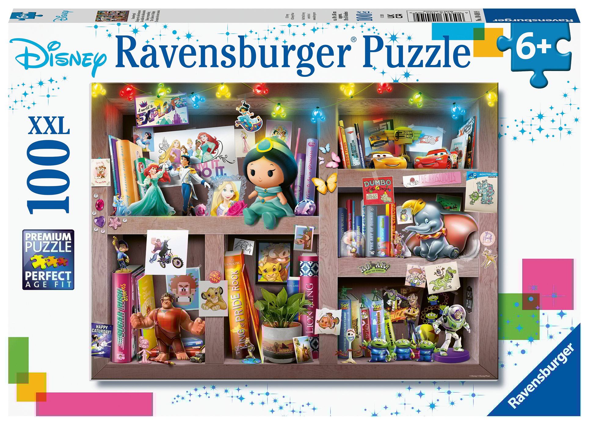Ravensburger pusle  100 tk Disney Paatidest laevadeni