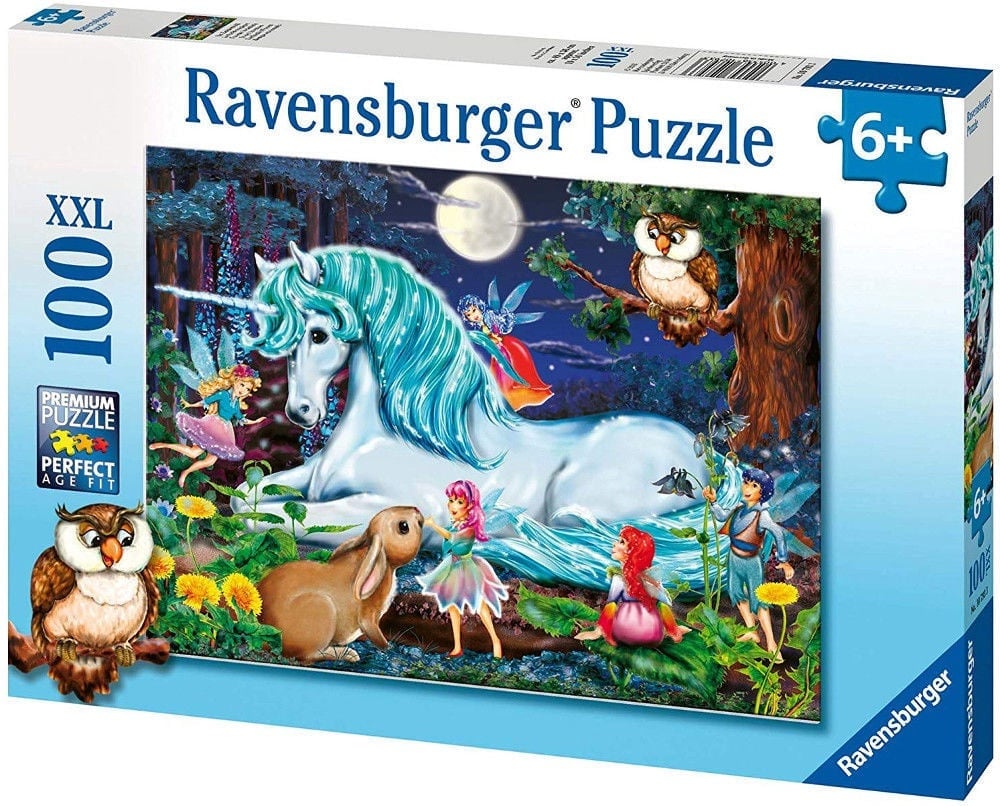 Ravensburger pusle 100 tk Nõiutud mets Paatidest laevadeni