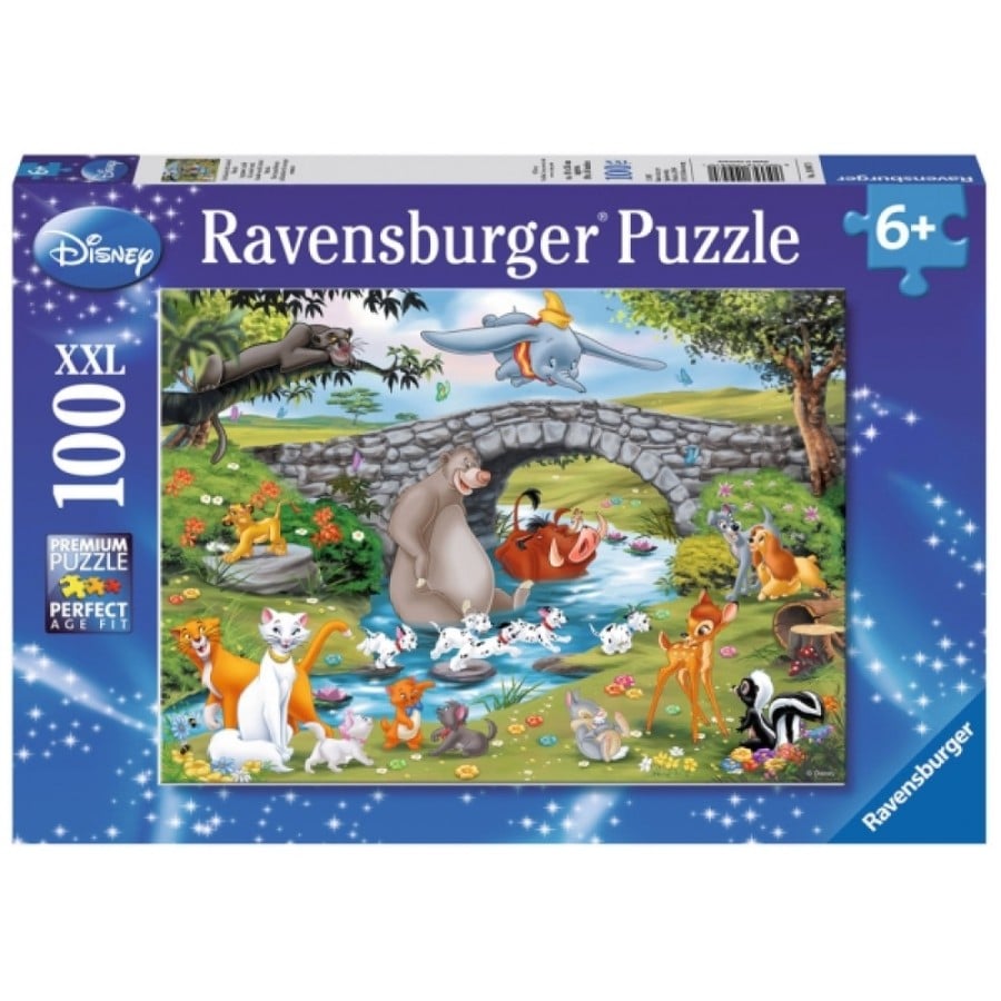 Ravensburger pusle 100 tk Loomade sõbrad Paatidest laevadeni