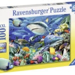 Ravensburger pusle 100 tk Haid Paatidest laevadeni