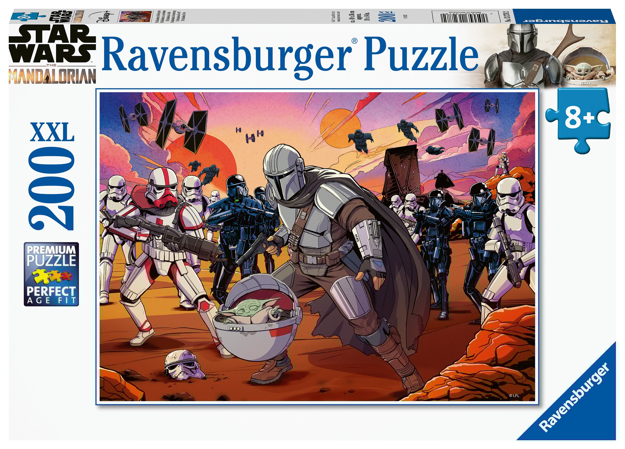 Ravensburger pusle 200 tk Star Wars Paatidest laevadeni
