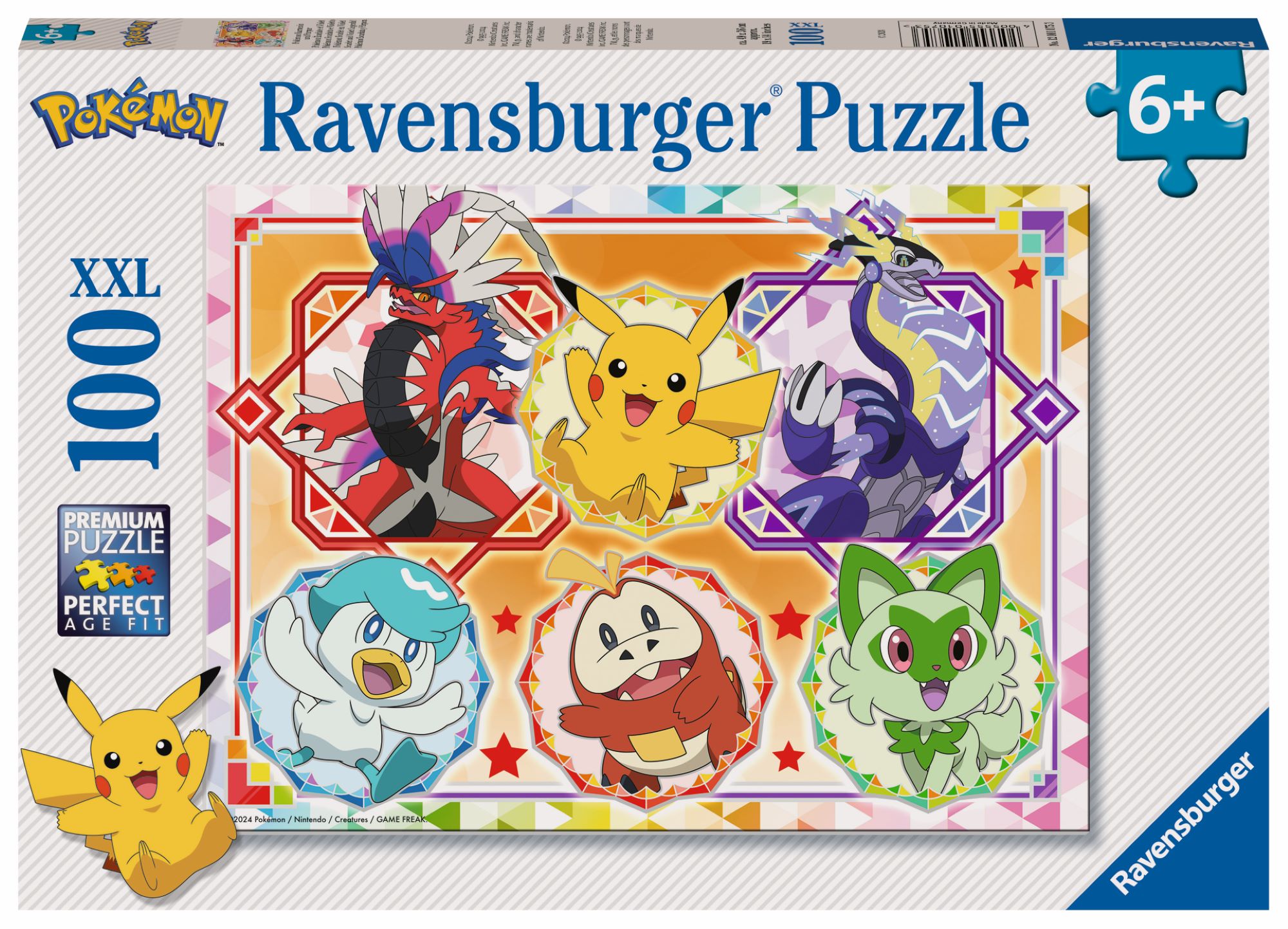 Ravensburger pusle 100 tk: Pokemon Paatidest laevadeni