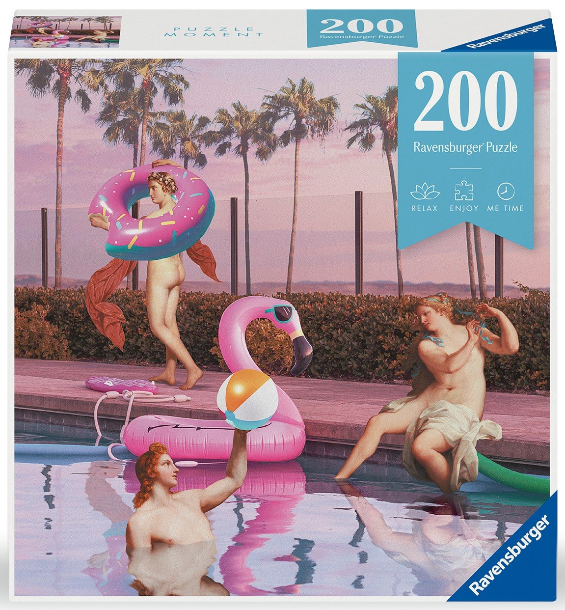 Ravensburger pusle 200 tk Aphrodite basseinipidu Paatidest laevadeni