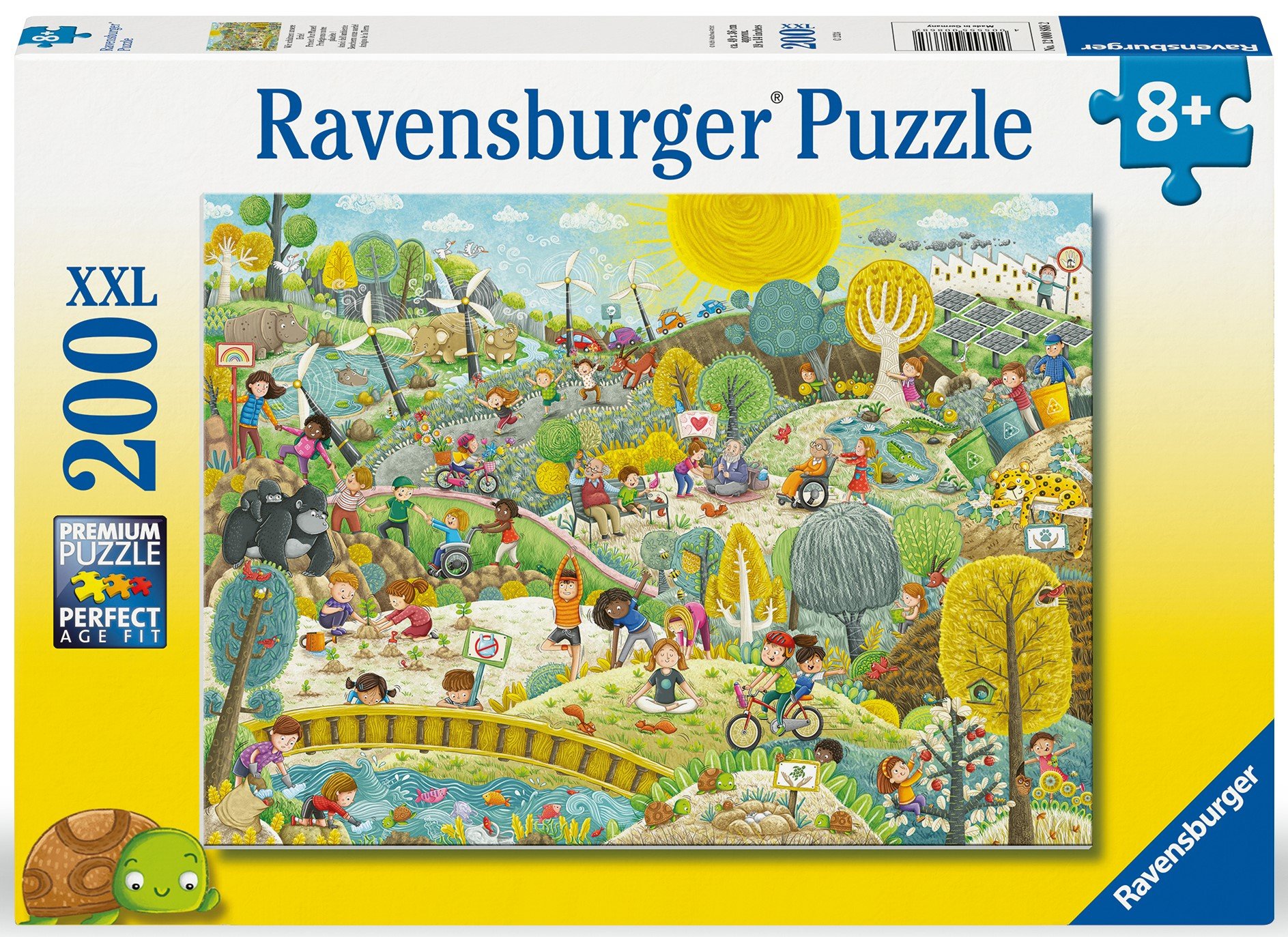 Ravensburger pusle 200 tk Jätkusuutlikus Paatidest laevadeni