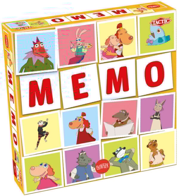 Klassikaline memo mäng vahvate Lotte tegelastega!