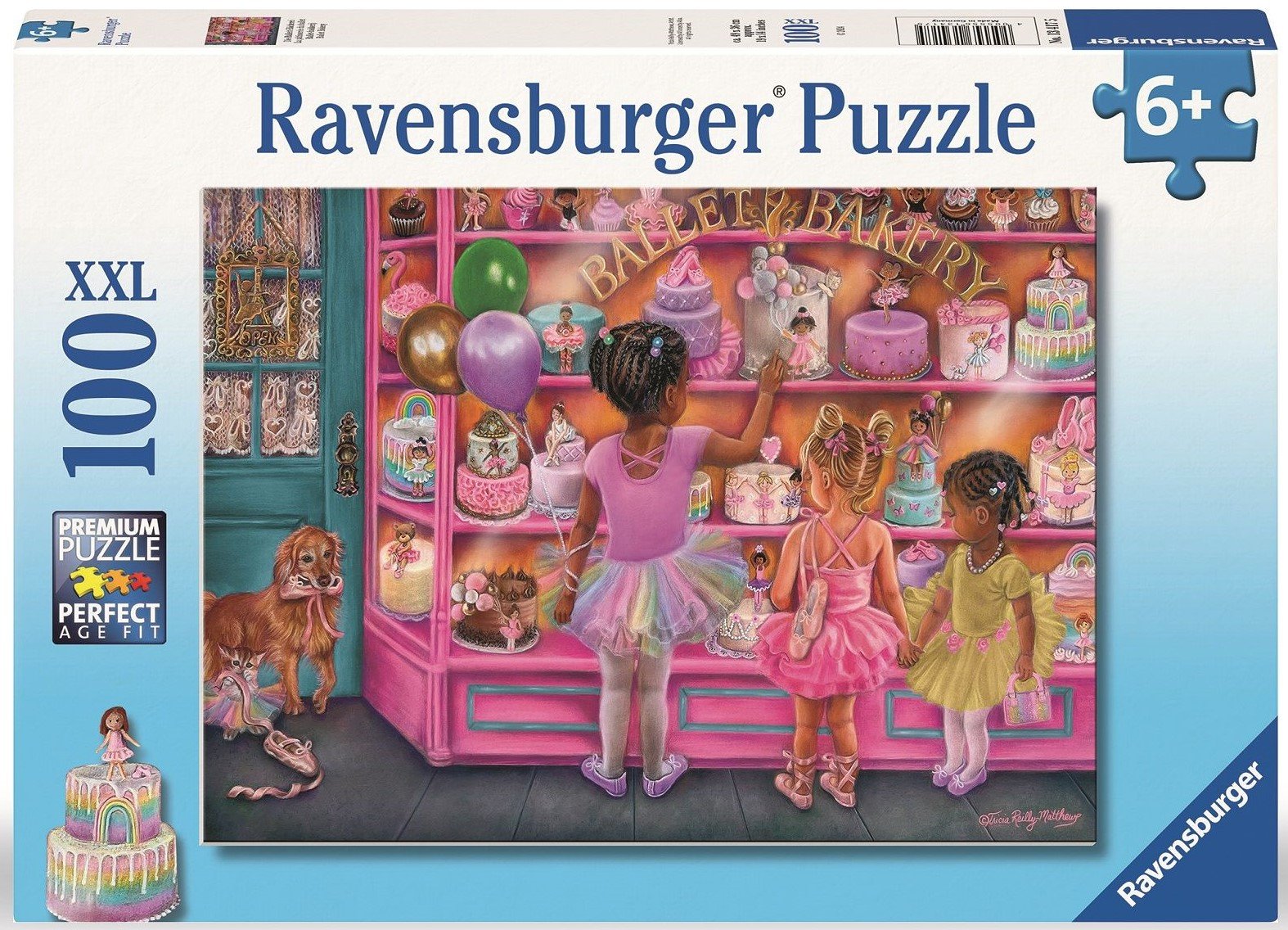 Ravensburger pusle 100 tk Balleti pagariäri Paatidest laevadeni