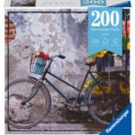 Ravensburger pusle 200 tk Retro ratas Paatidest laevadeni