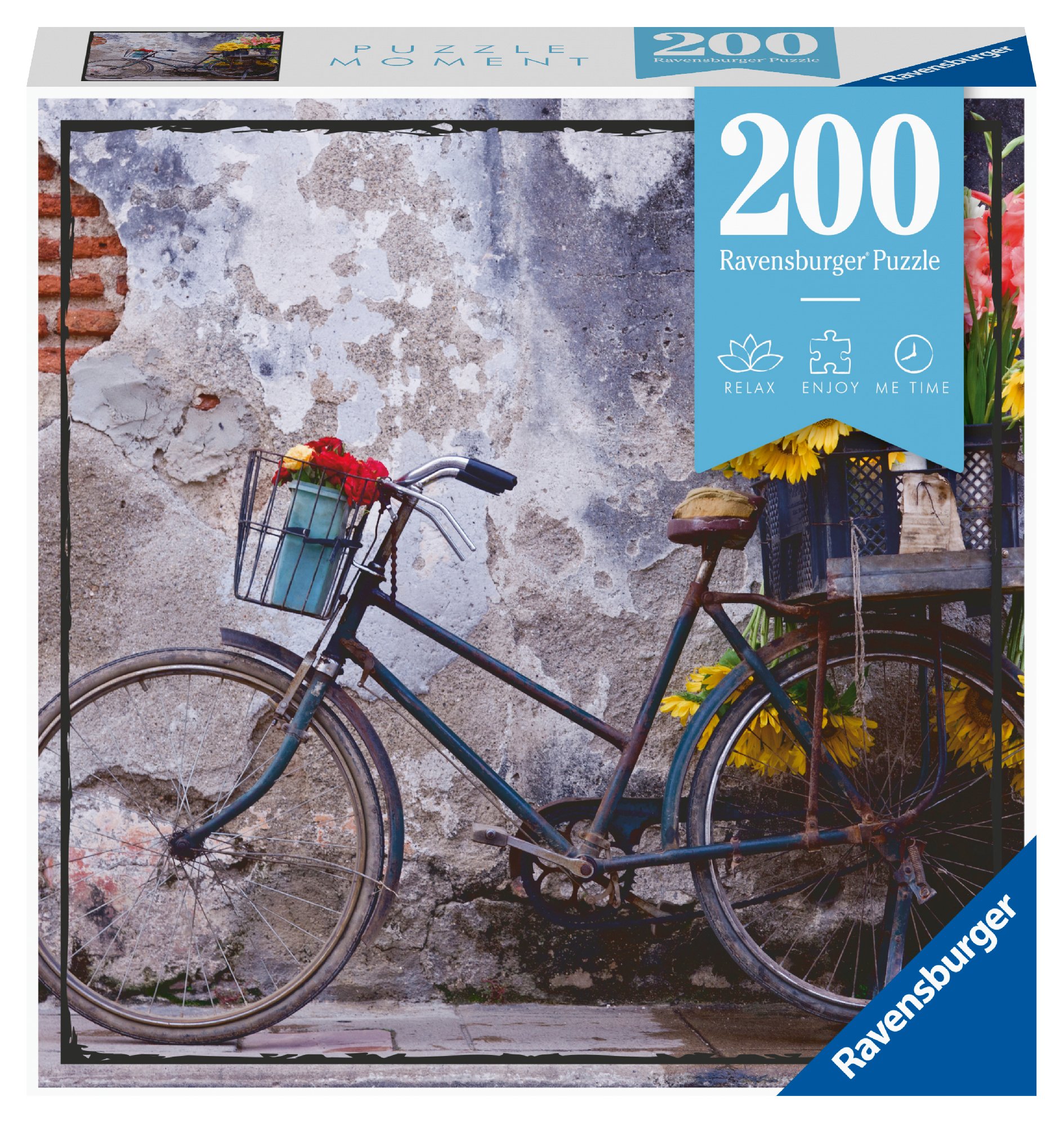 Ravensburger pusle 200 tk Retro ratas Paatidest laevadeni