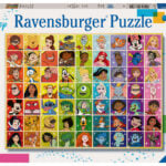 Ravensburger pusle 100 tk Disney mitu tegelast Paatidest laevadeni