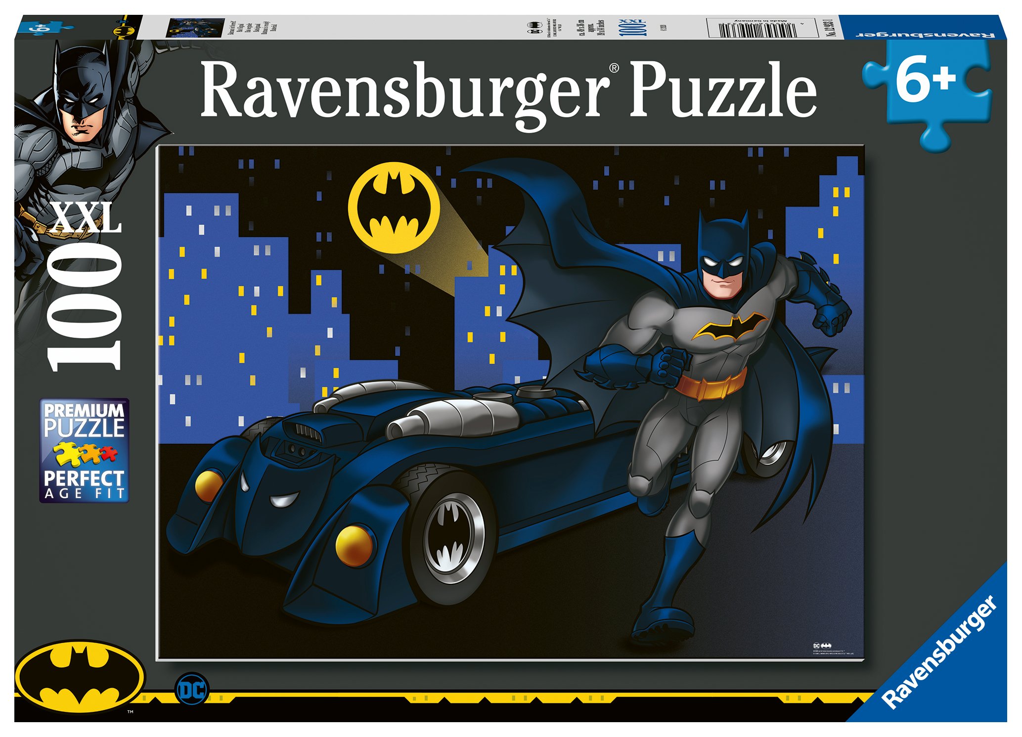 Ravensburger pusle 100 tk Batman Paatidest laevadeni