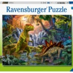 Ravensburger pusle  100 tk Dinosaurus Oasis Paatidest laevadeni