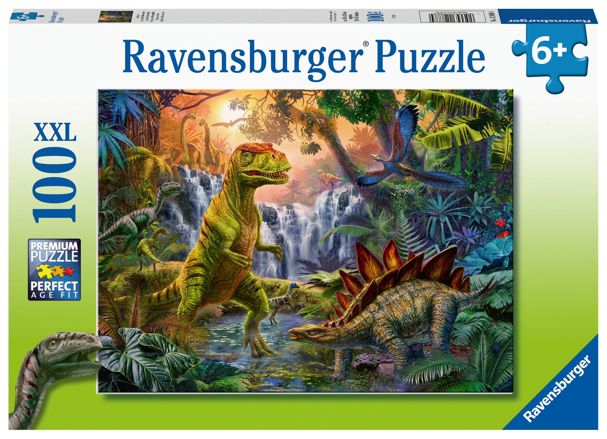 Ravensburger pusle  100 tk Dinosaurus Oasis Paatidest laevadeni
