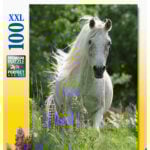 Ravensburger pusle 100 tk Valge hobune Paatidest laevadeni