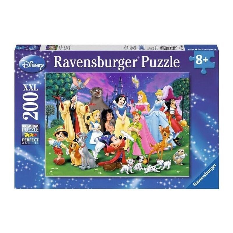 Ravensburger pusle 200 tk Disney lemmiktegelased Paatidest laevadeni