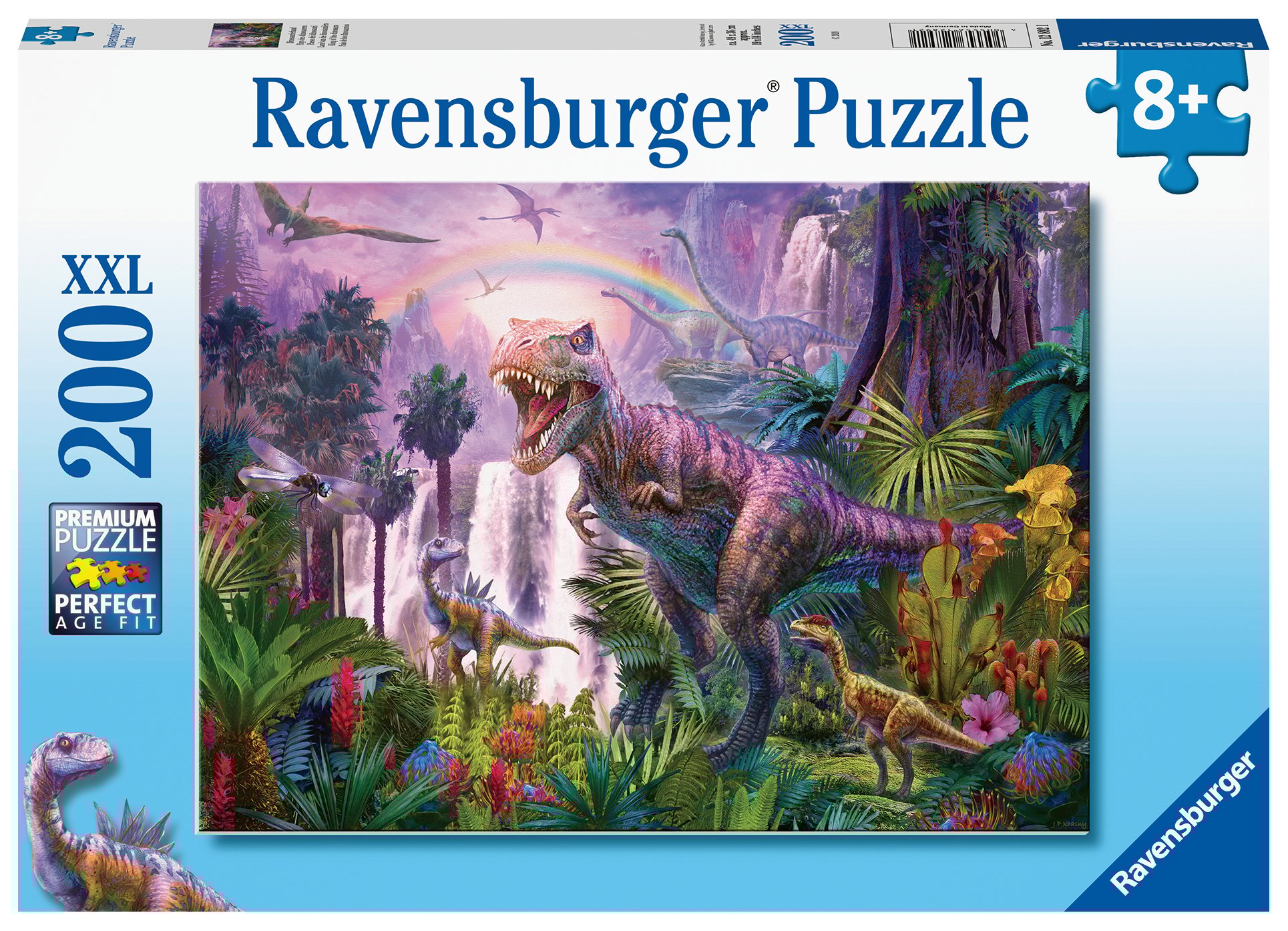 Ravensburger pusle 200 tk Dinosauruste kuningas Paatidest laevadeni
