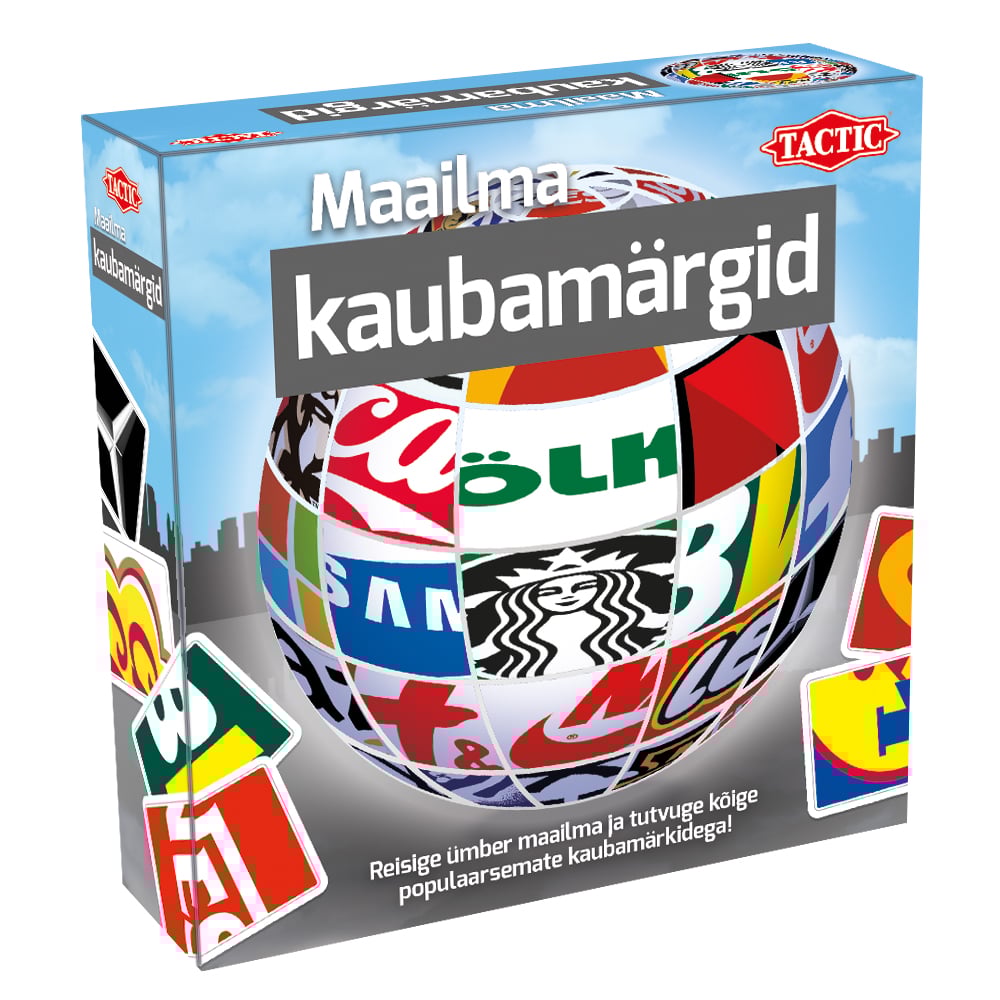 Tactic lauamäng Maailma kaubamärgid Kas teate maailma kõige olulisemaid kaubamärke?