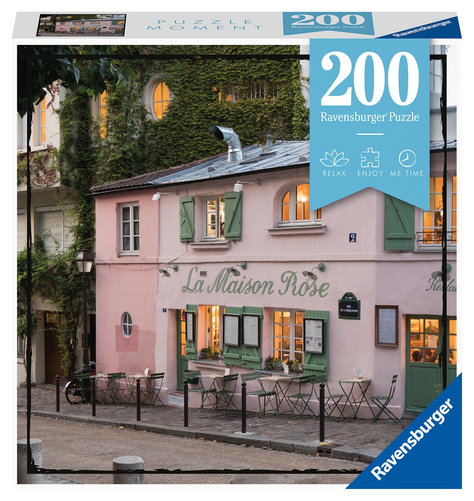 Ravensburger pusle 200 tk Pariisi kohvik Paatidest laevadeni