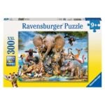 Ravensburger  pusle 300 tk Aafrika sõbrad Paatidest laevadeni