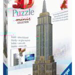Ravensburger 3D minipusle 66 tk Empire State Building Ravensburgeri kvaliteetsed 3D pusled