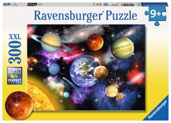 Ravensburger pusle 300 tk Planeedid Paatidest laevadeni