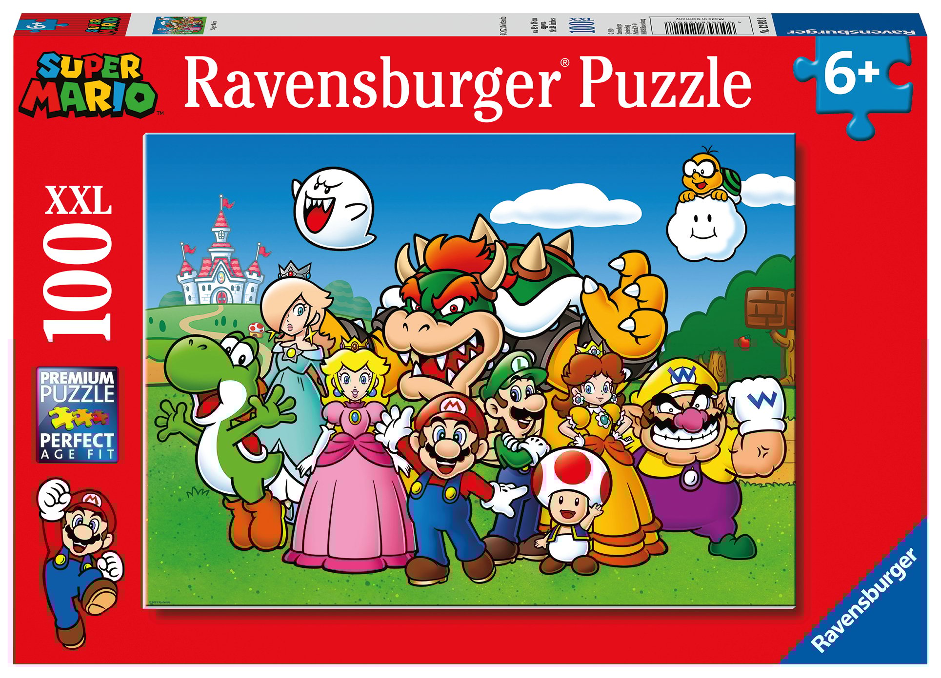 Ravensburger pusle 100 tk Super Mario Paatidest laevadeni