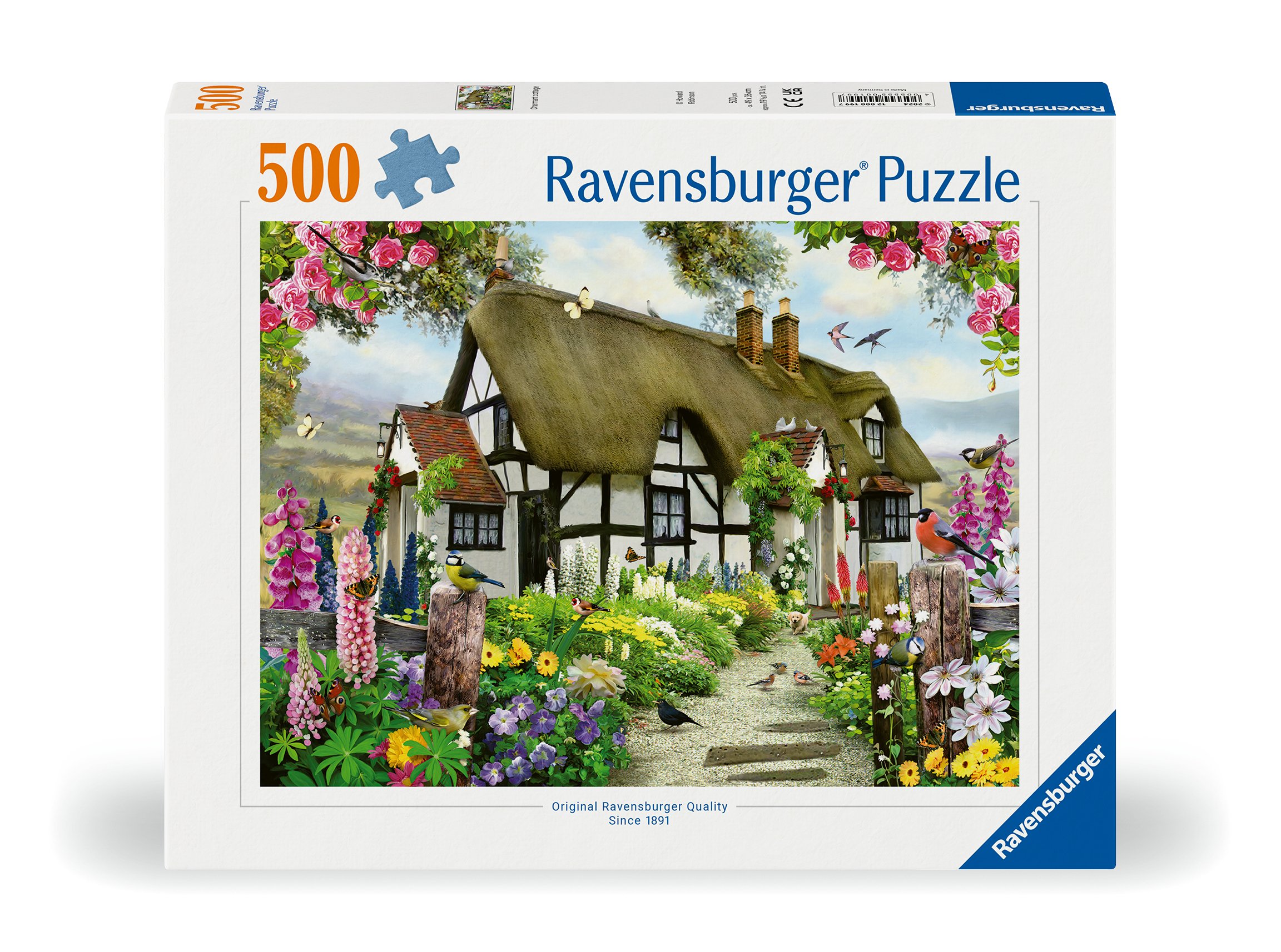 Ravensburger pusle 500 tk Majake looduses Ravensburgeri esmaklassilise kvaliteediga pusled. Iga pusletükk on erinev