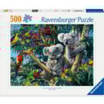 Ravensburger pusle 500 tk Koaalad puul Ravensburgeri esmaklassilise kvaliteediga pusled. Iga pusletükk on erinev