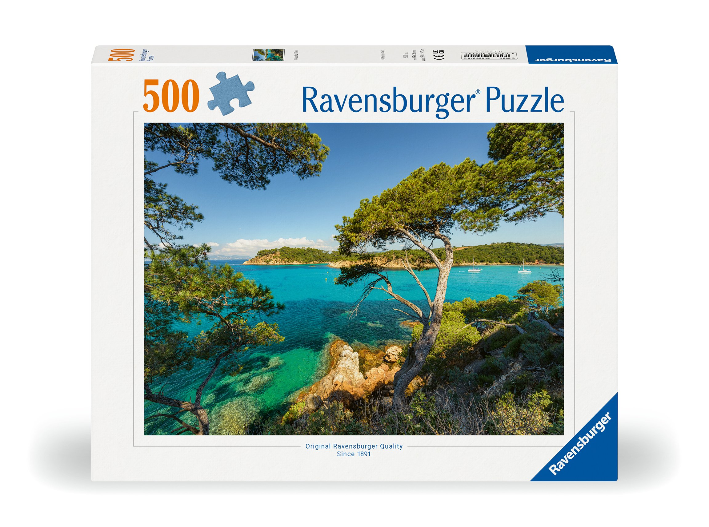 Ravensburger pusle 500 tk Kaunis vaade Ravensburgeri esmaklassilise kvaliteediga pusled. Iga pusletükk on erinev