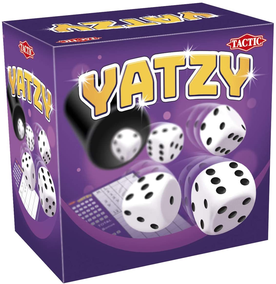 Tactic lauamäng Yatzy täringutopsiga Klassikaline täringumäng