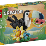 LEGO Creator Metsloomad: troopiline tuukan Lapsed saavad selle LEGO® Creator kolm-ühes komplektiga Metsloomad: troopiline tuukan vihmametsa külastada ja tuukani liblikaks või kalaks ümber ehitada.
