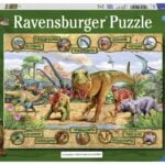 Ravensburger pusle 100 tk Dinosaurused koos Paatidest laevadeni