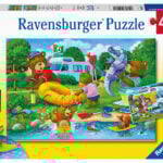 Ravensburger pusle 2x24 tk Karude puhkus Paatidest laevadeni